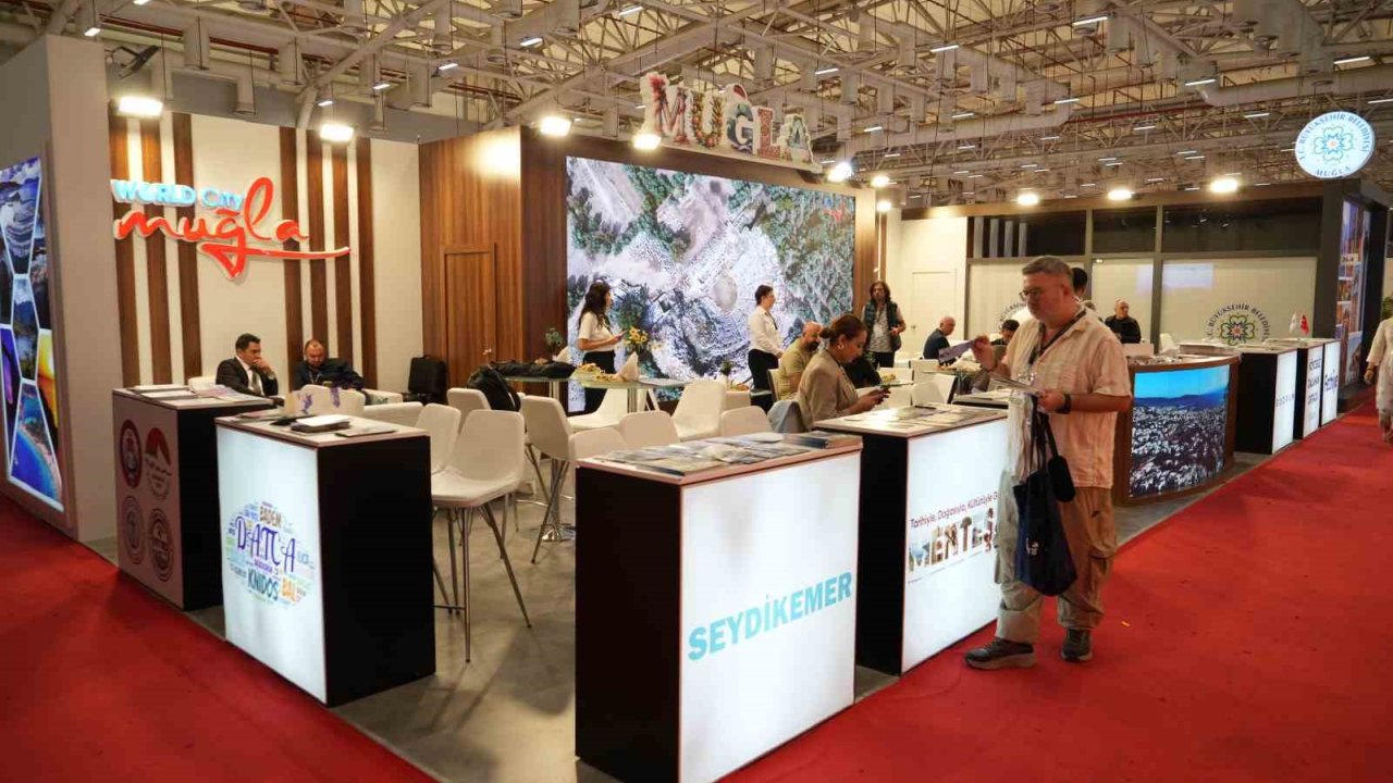 İstanbul Turizm Fuarı’nda Muğla Rüzgarı Esti