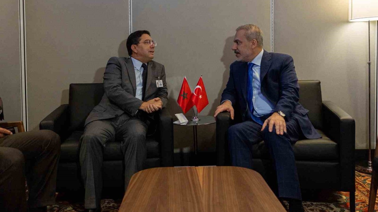 Bakan Fidan, Fas Dışişleri Bakanı Bourita İle Bir Araya Geldi