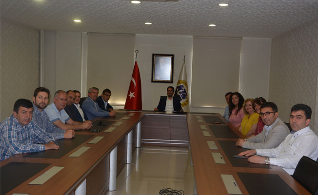 İYİ PARTİ YÖNETİMİ'NDEN KTSO'NA ZİYARET