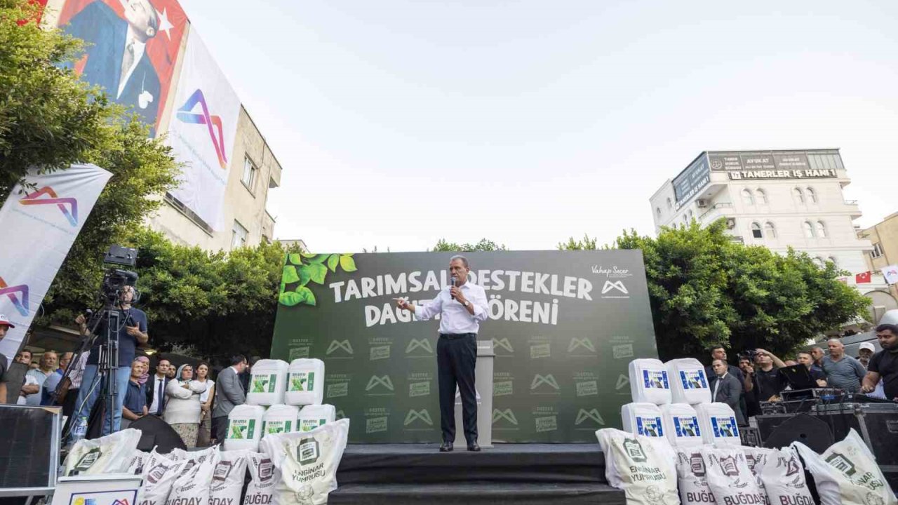 Mersin’de Üreticiye Güneş Paneli, Tohum Ve Gübre Desteği