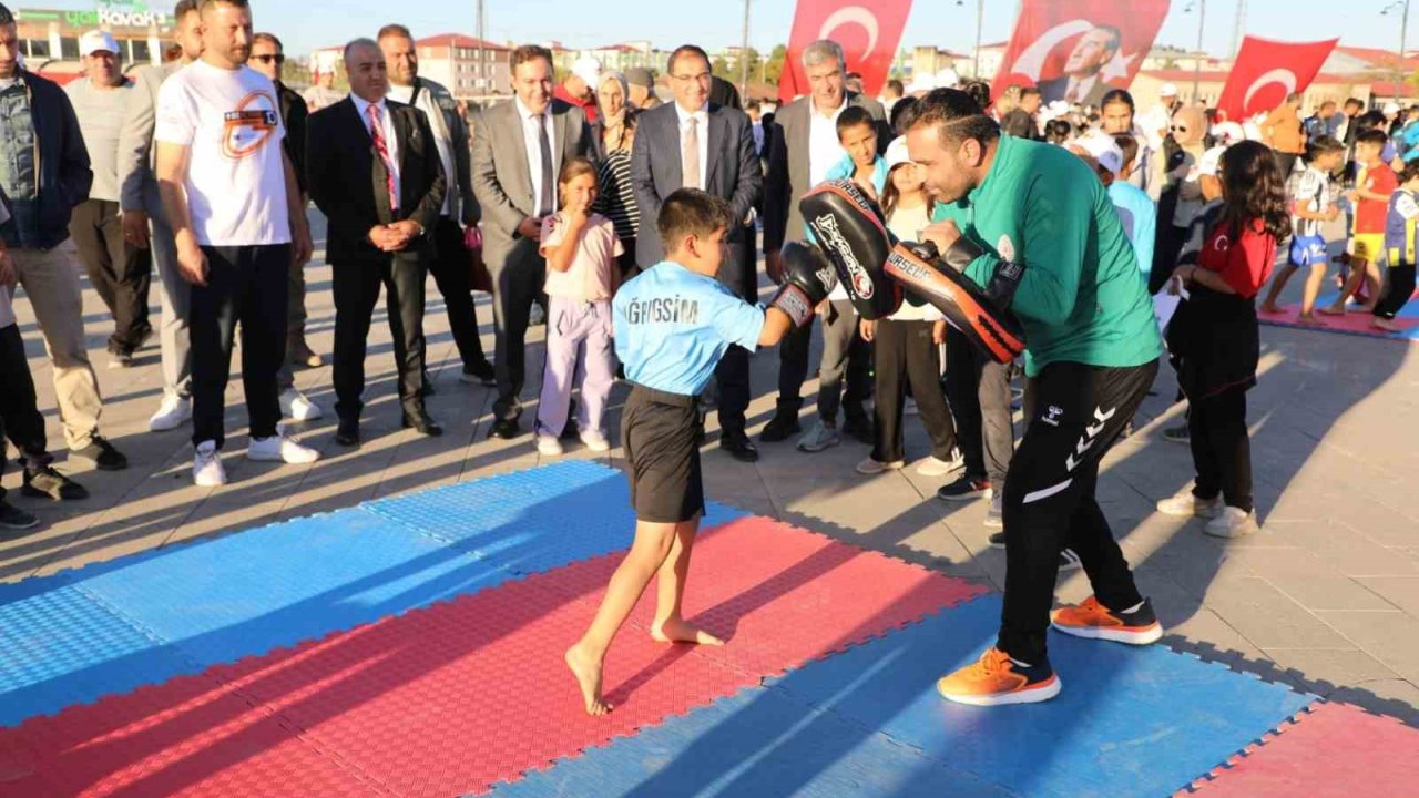Ağrı’da Avrupa Spor Haftası Etkinlikleri Düzenlendi