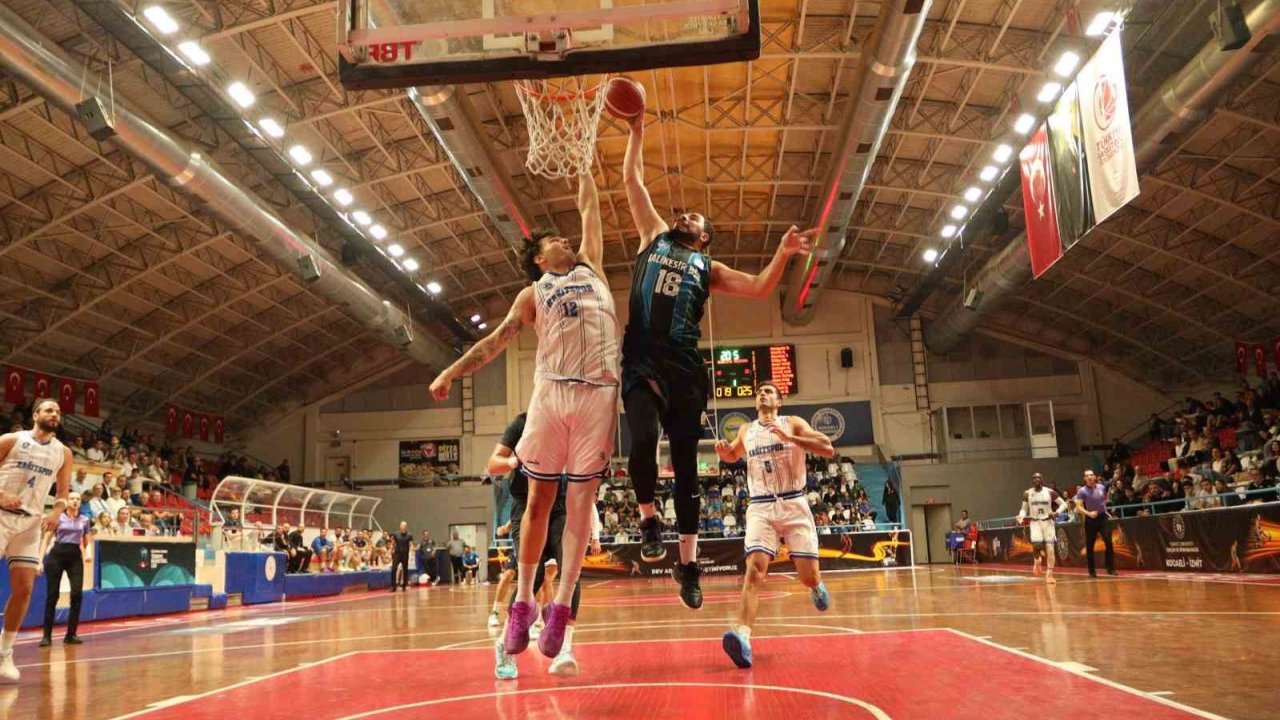Tbl: Kocaeli Bşb Kağıtspor: 96 - Balıkesir Büyükşehir Belediyespor: 81