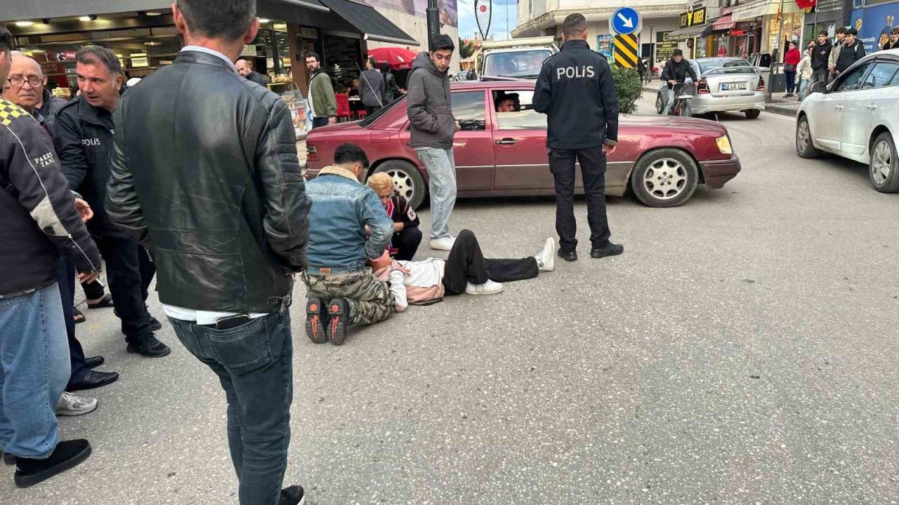 Ordu’da Aracın Çarptığı Bisikletli Çocuk Yaralandı: Kaza Anı Kamerada