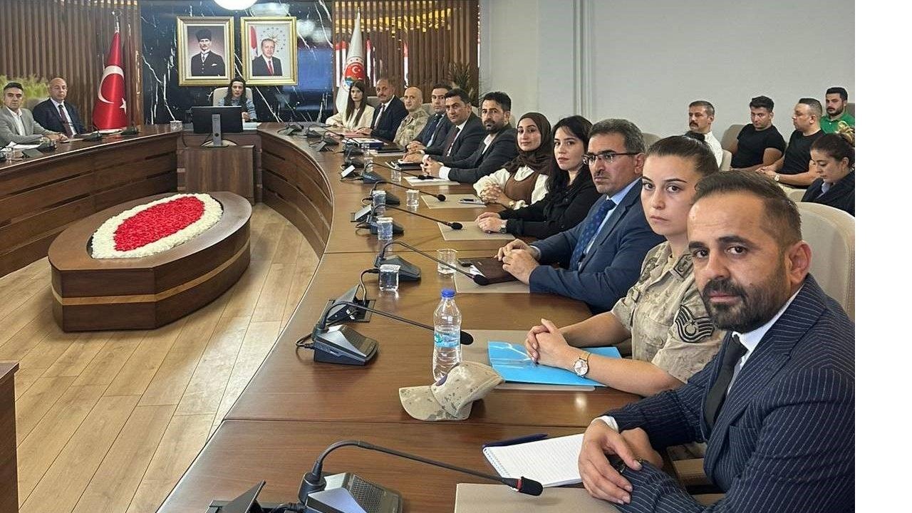 Şırnak’ta Kadına Yönelik Şiddetle Mücadele Toplantısı Yapıldı