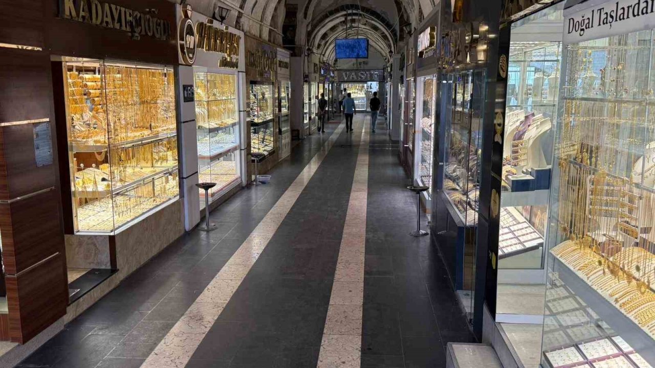 Diyarbakır’da Kuyumcular Çarşısında Durgunluk