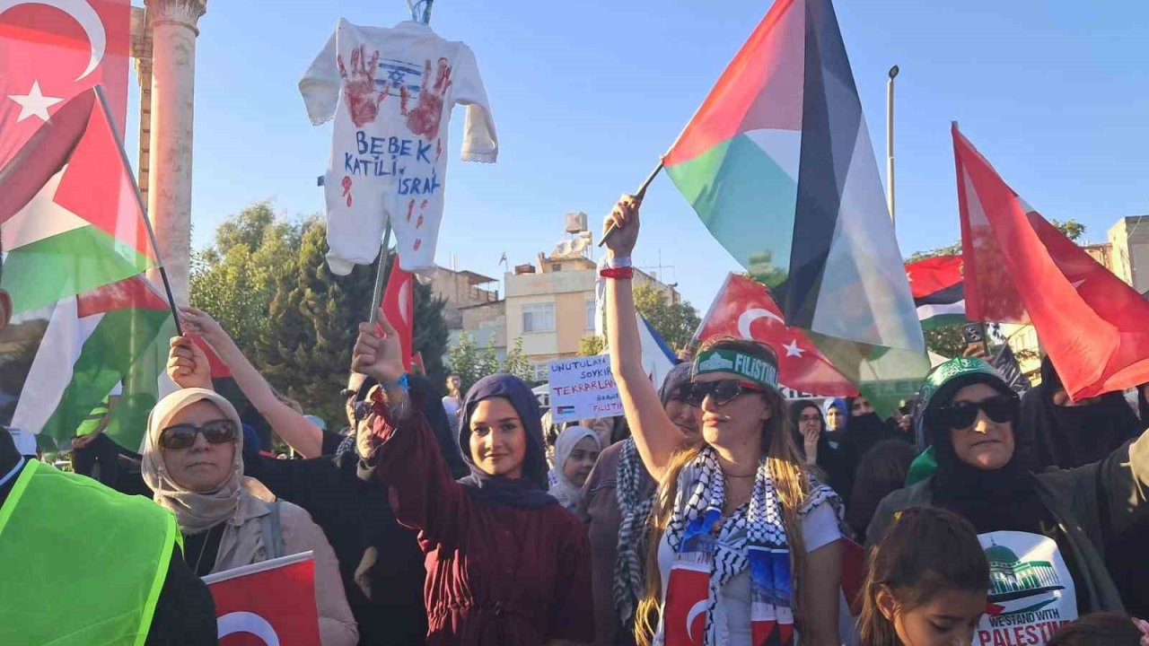 Kilis’te Sumud Filosu İçin Dev Miting