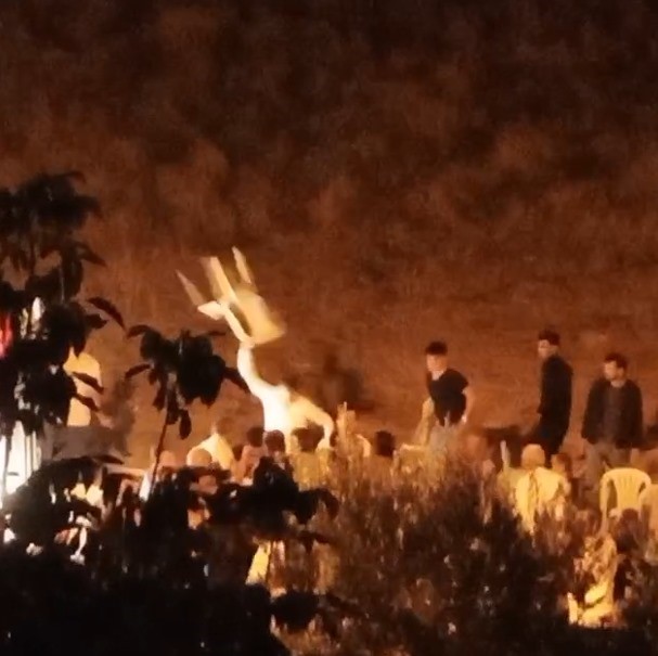 Alkol Kavgasında Gelin Ve Damat Tarafı Birbirine Girdi