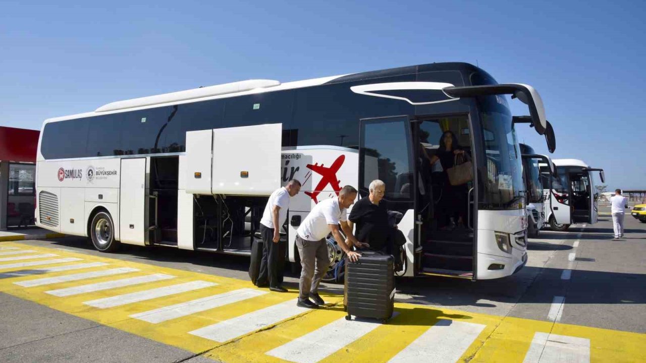 Samaır İle 260 Bin Yolcu Havalimanına Ulaştırıldı