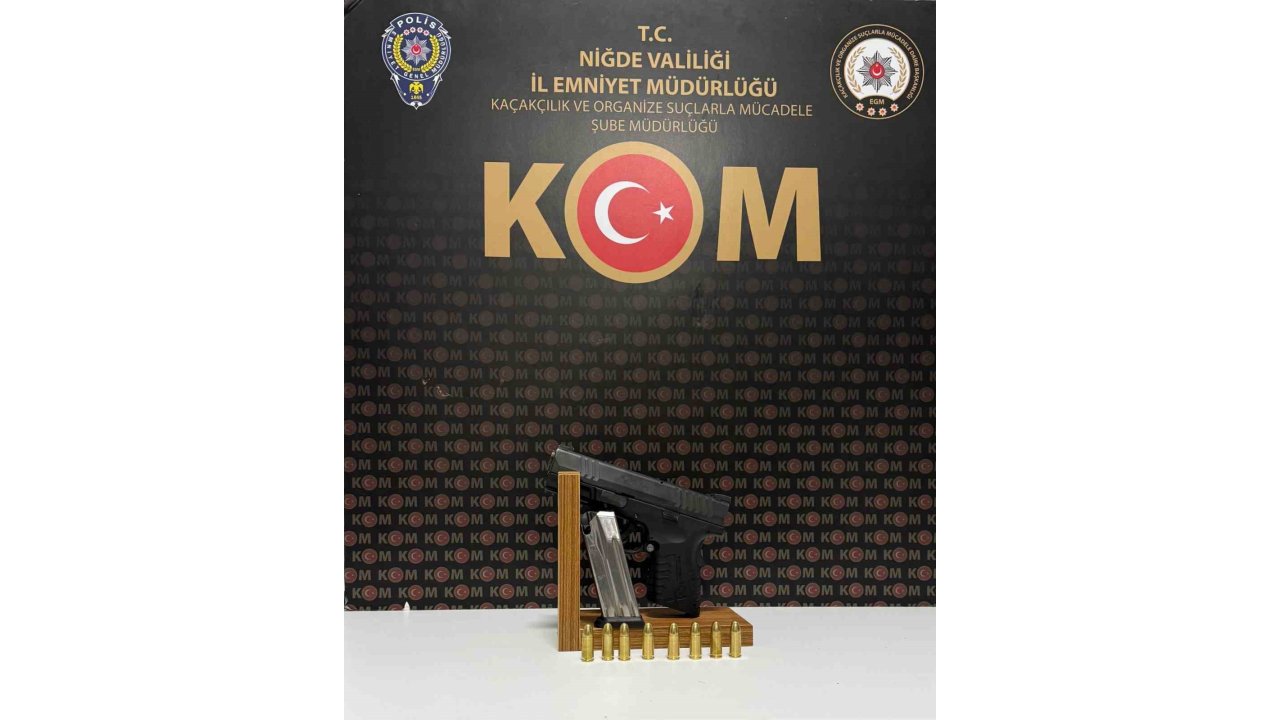 Niğde’de Ruhsatsız Silah Operasyonu: 2 Tutuklama