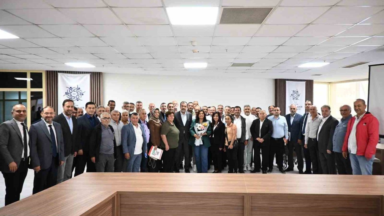 Başkan Çerçioğlu Germencikli Muhtarlar İle Bir Araya Geldi