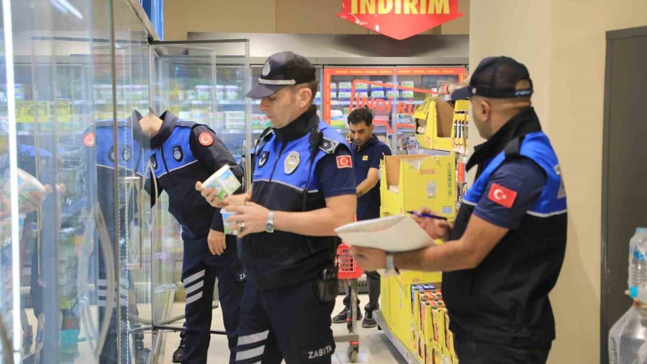 Elazığ’da Zabıta Ekiplerinden Sıkı Denetim