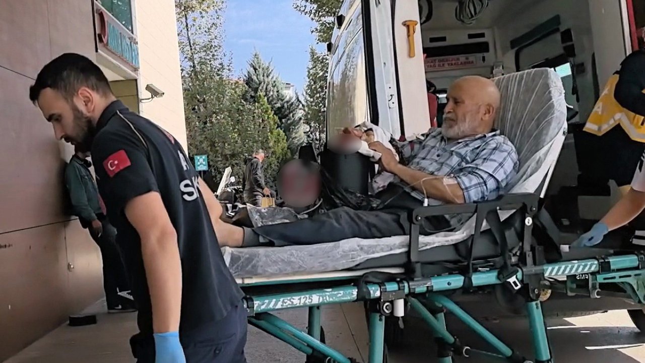 Spiralle El, Kol Ve Bacağını Kesen Adam Yaralandı