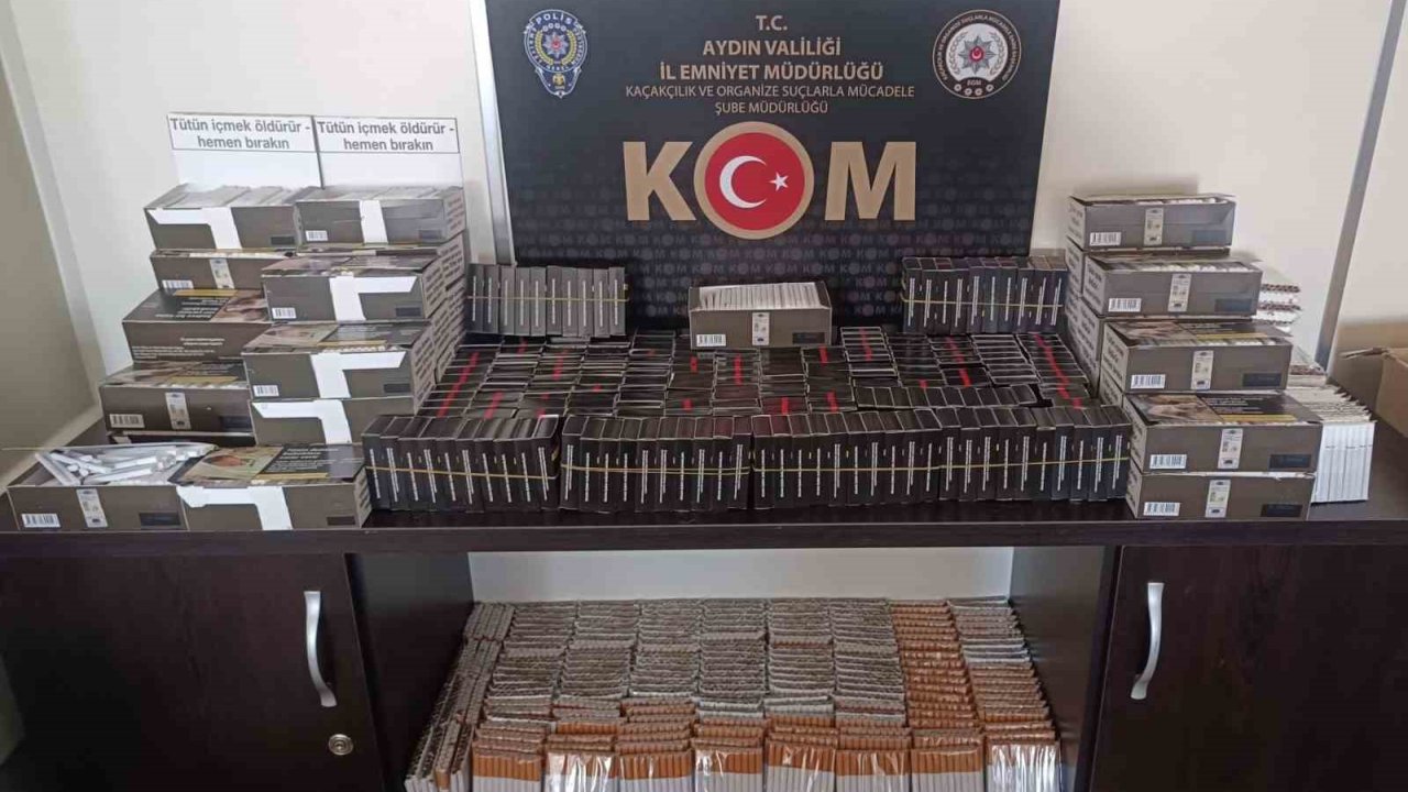 Aydın’da Kaçak Tütün Ve Elektronik Sigara Operasyonu: 6 Gözaltı