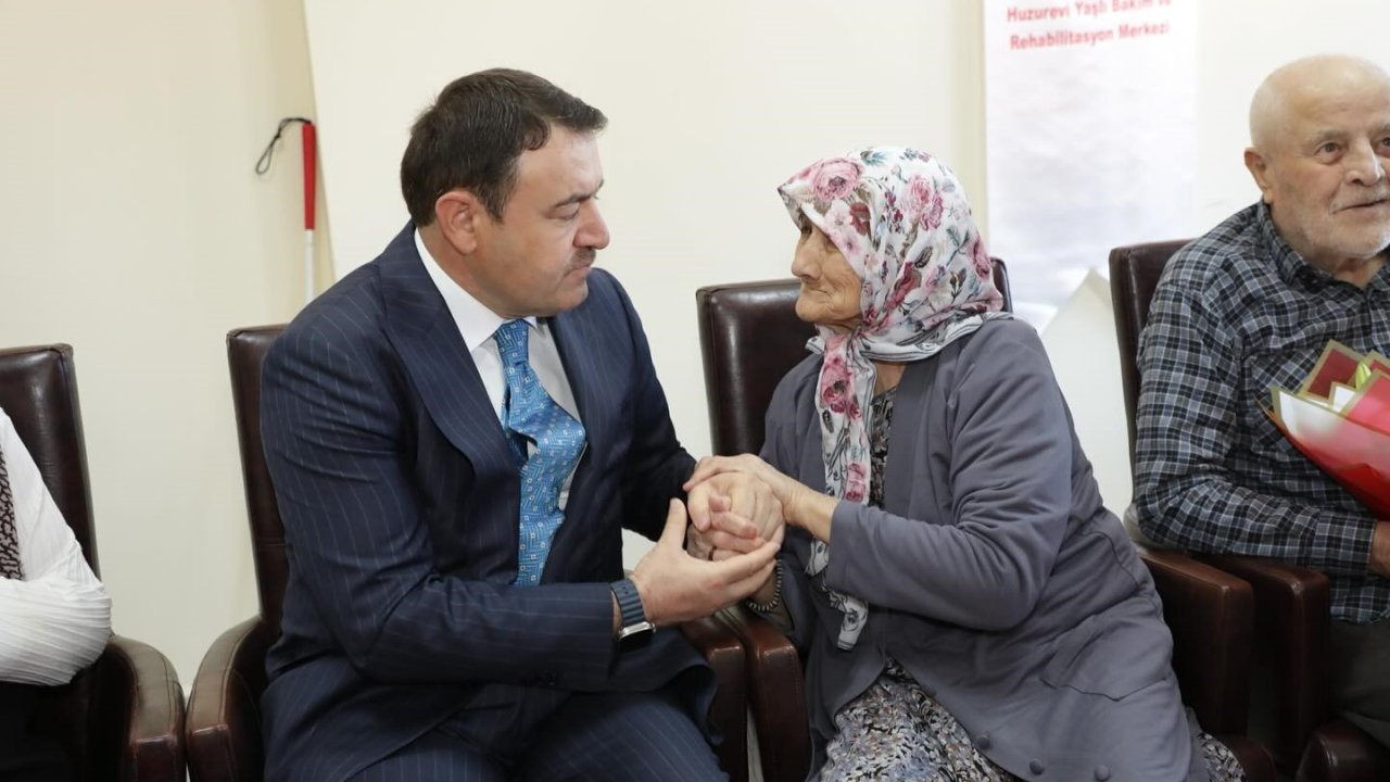 Vali Musa Işın’dan Huzurevi Ziyareti