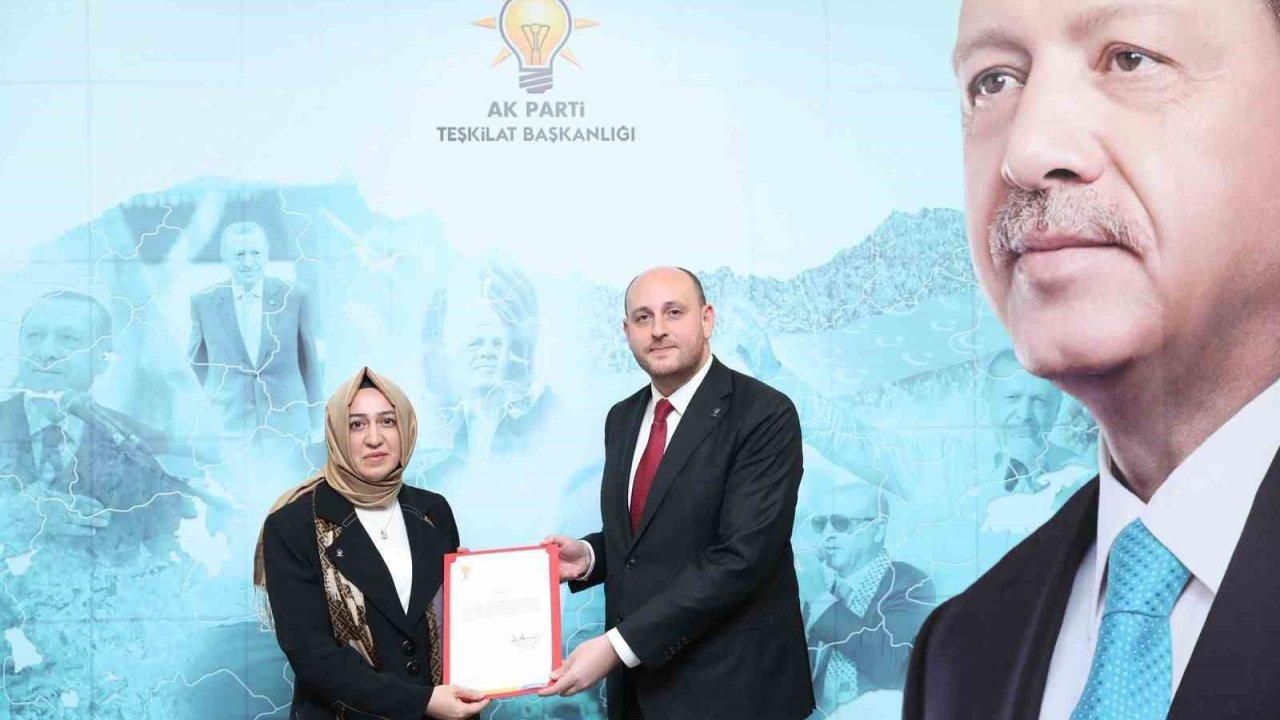 Başkan Özdoğan; Kayseri’nin İlk Kadın İlçe Başkanını Tebrik Etti