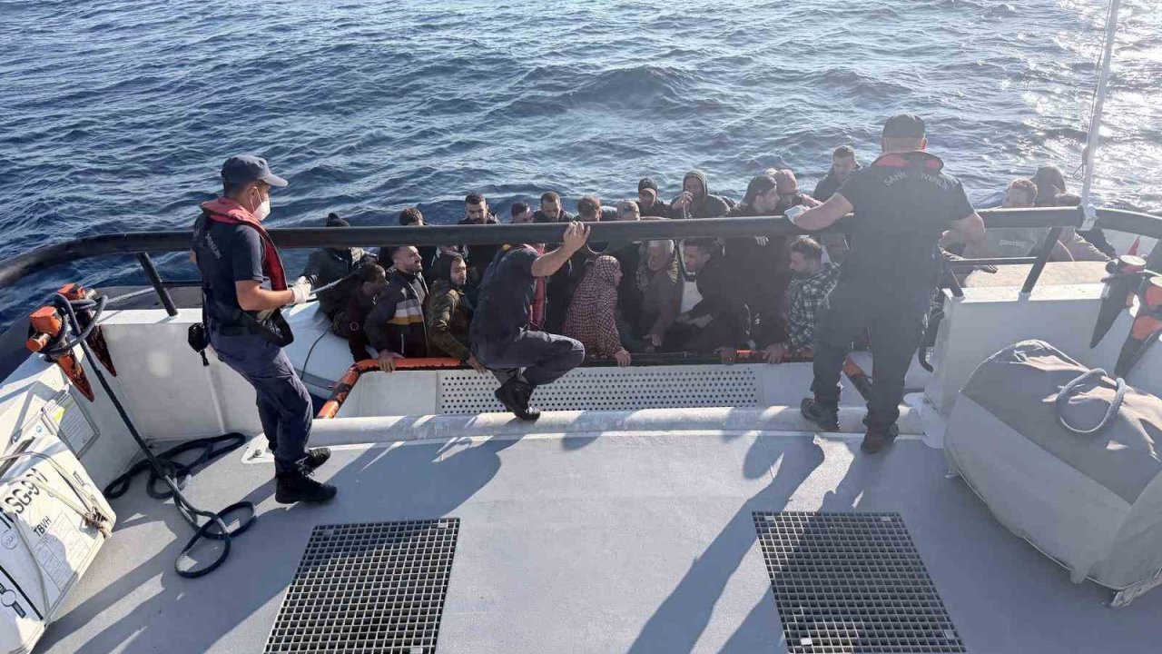 Bodrum’da 35 Düzensiz Göçmen Yakalandı