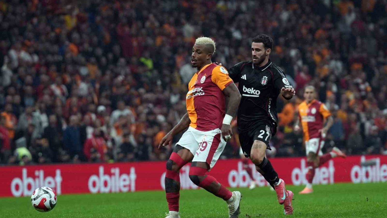 Trendyol Süper Lig: Galatasaray: 1 - Beşiktaş: 1 (Maç Sonucu)