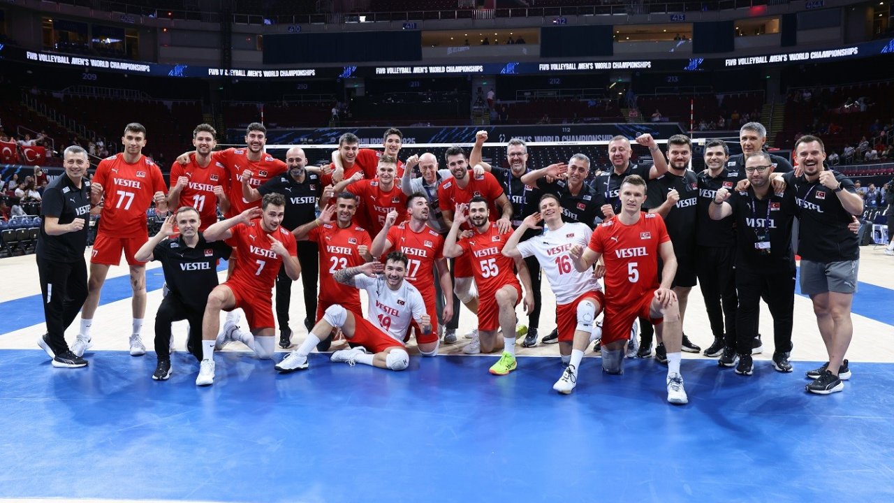 A Milli Erkek Voleybol Takımı’nın Rakipleri Belli Oldu