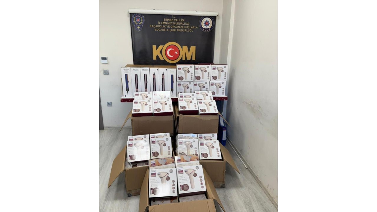 Şırnak’ta 7 Milyon Liralık Kaçakçılık Operasyonu: 2 Tutuklama
