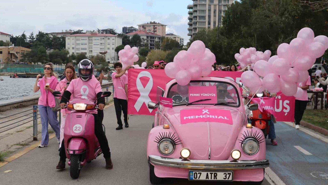Memorial’dan Meme Kanseri Farkındalığı İçin Pembe Yürüyüş: