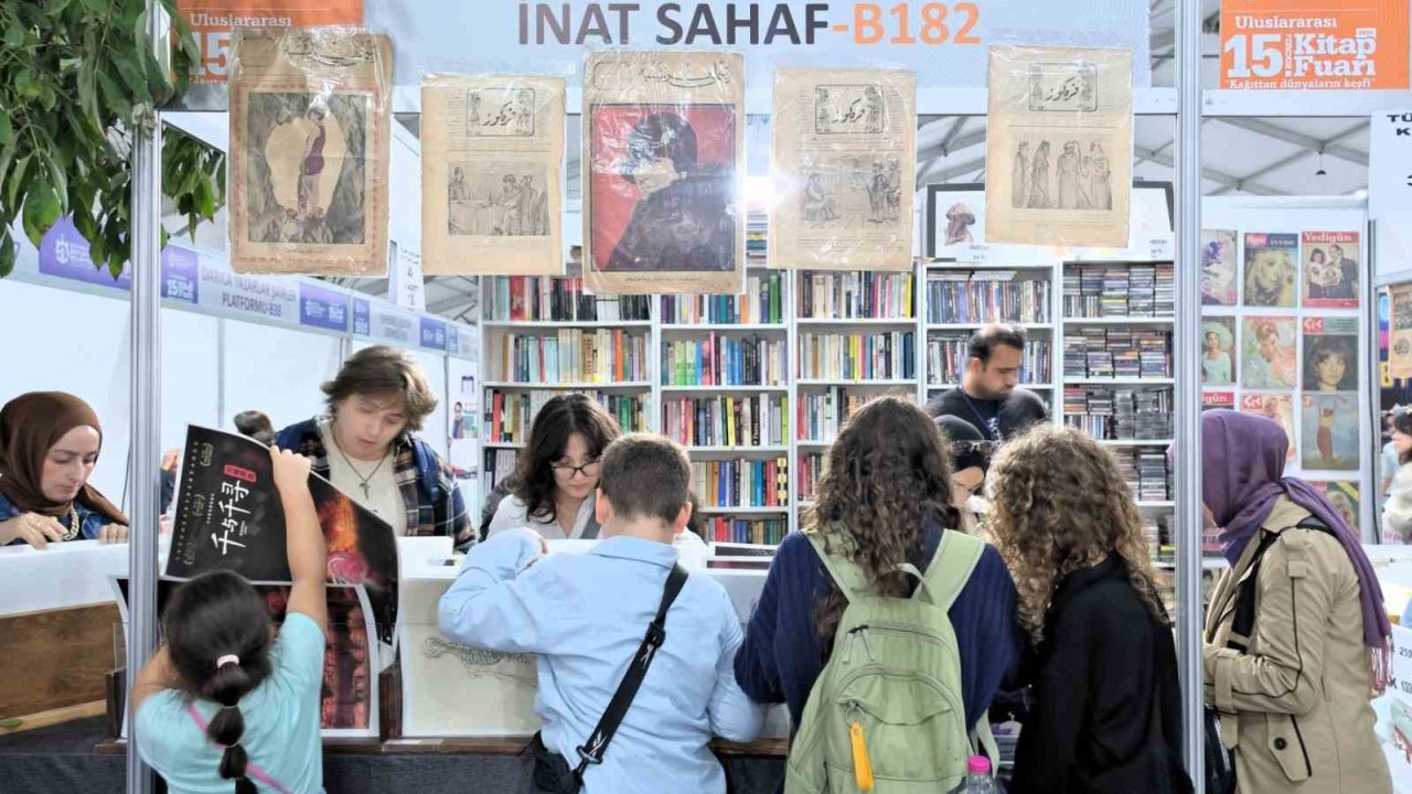 Sahaflar, Kitap Fuarı’nın Gözdesi Oldu