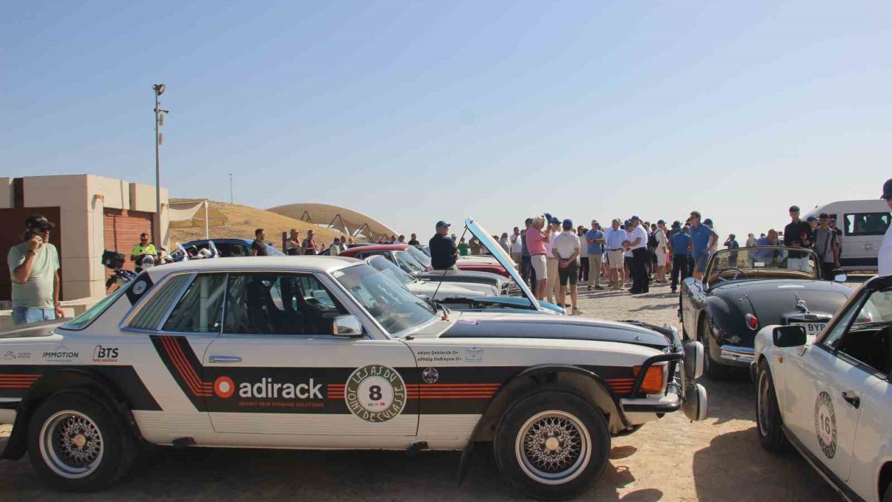 Belçika’dan Yola Çıkan Klasik Araçlar, Tarihin Sıfır Noktası Gökbekitepe’de