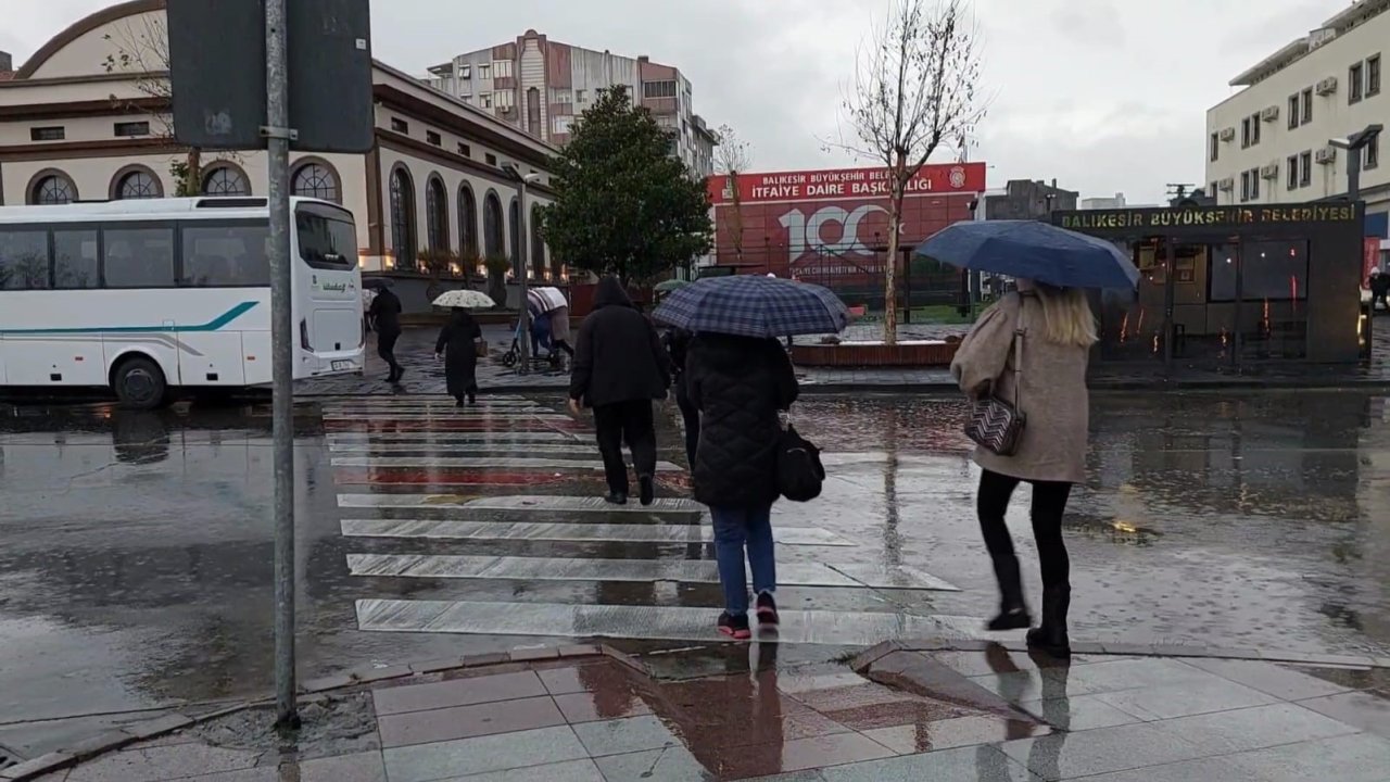 Meteorolojiden Balıkesir’e Sağanak Uyarısı