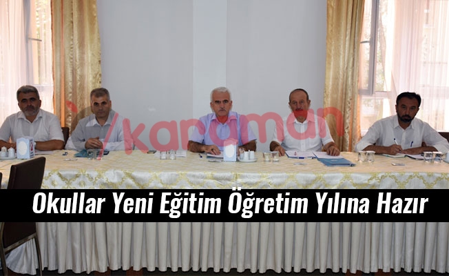 Okullar Yeni Eğitim Öğretim Yılına Hazır