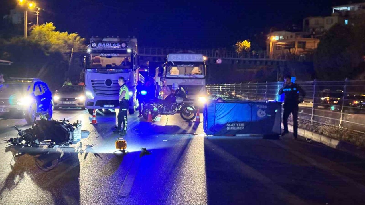 Fethiye’de Motosiklet Sürücüsü Yaşamını Yitirdi