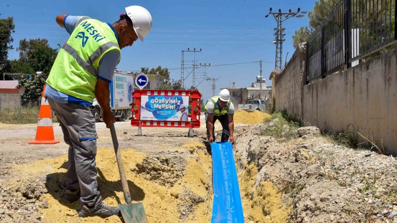 Meski, Tarsus Baltalı Mahallesi’nin Su Kapasitesini Artırdı