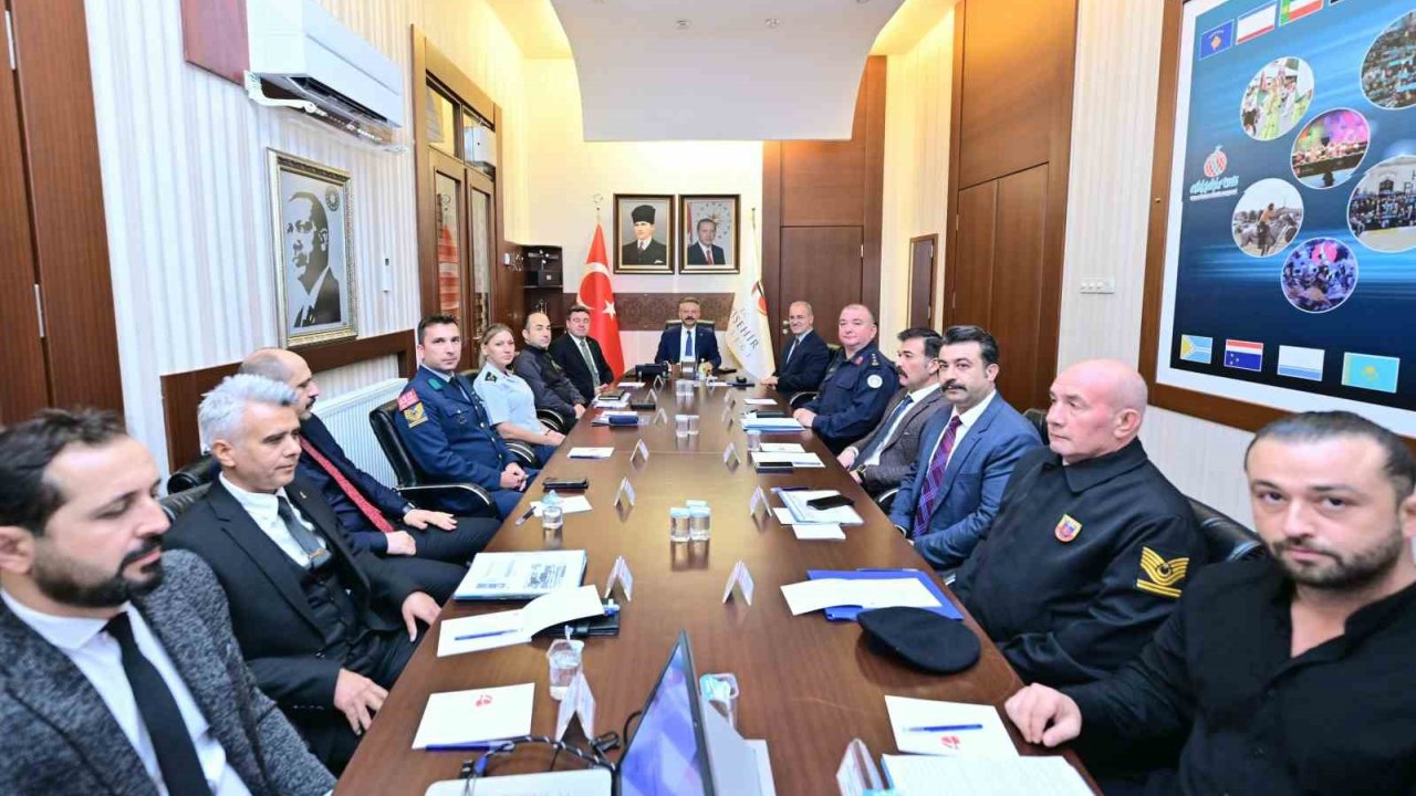 İl Güvenlik Ve Asayiş Koordinasyon Toplantısı Gerçekleştirildi