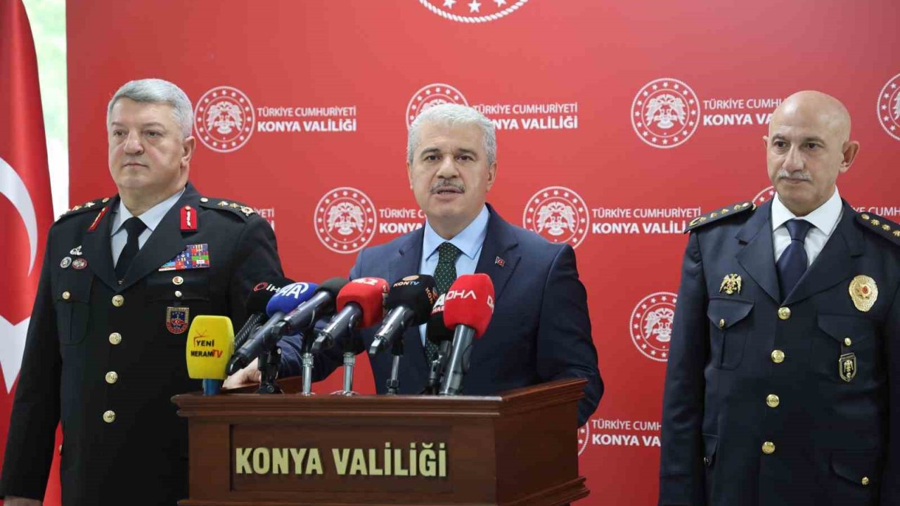 Konya Valisi Akın, Güvenlik Ve Asayiş Olaylarını Değerlendirdi