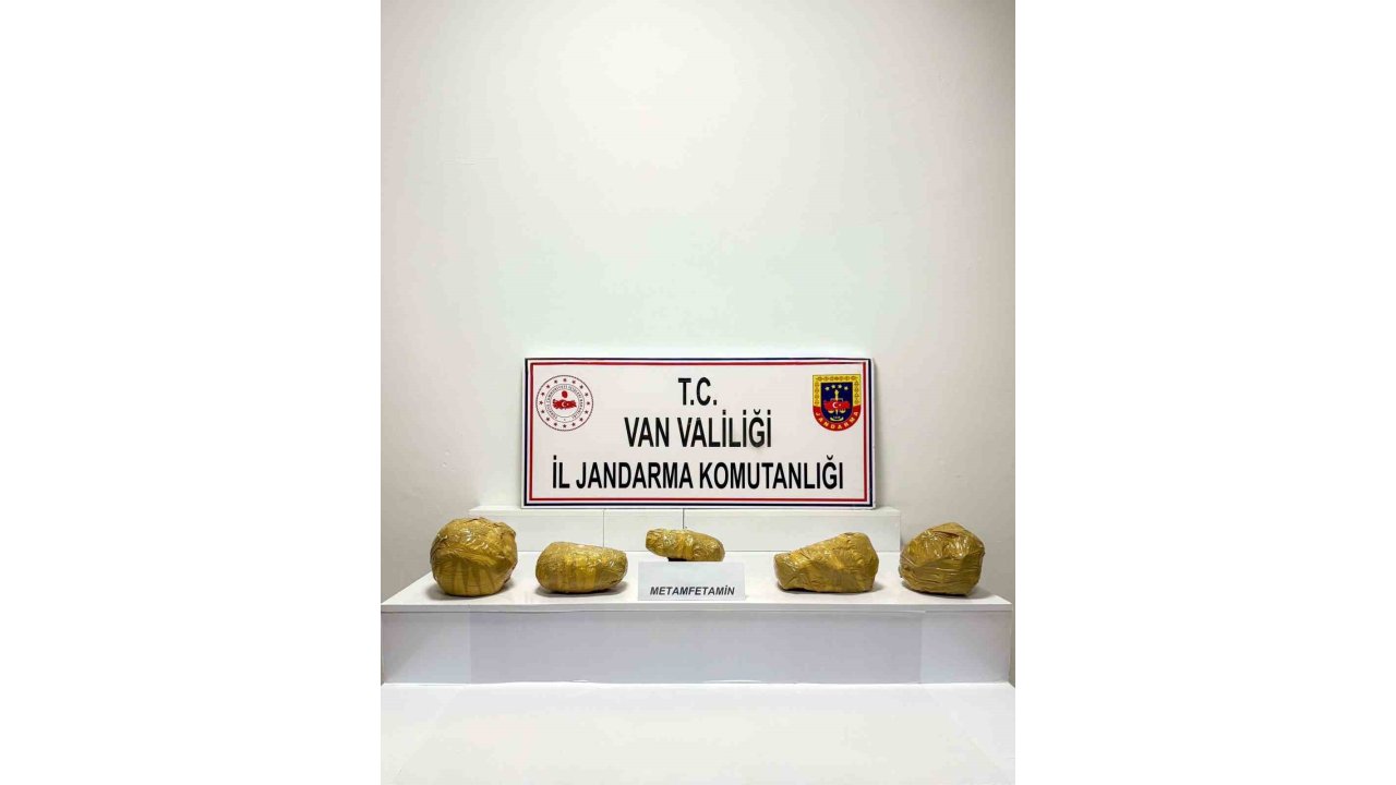 Van’da 21 Kilo Metamfetamin Ele Geçirildi