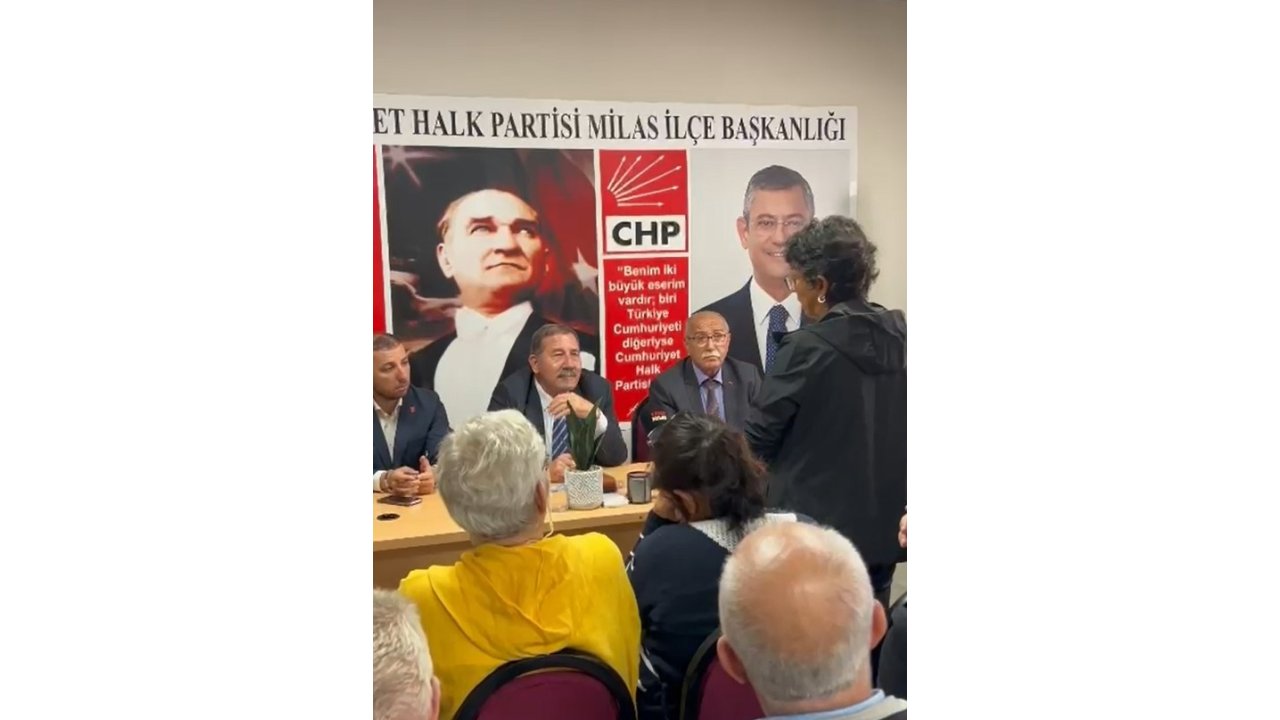 Chp Milas İlçe Teşkilatı’nda Gergin Toplantı