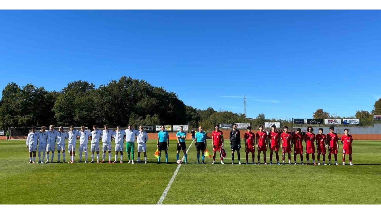 U19 Milli Futbol Takımı, Hazırlık Turnuvası’nda Danimarka’ya Mağlup Oldu