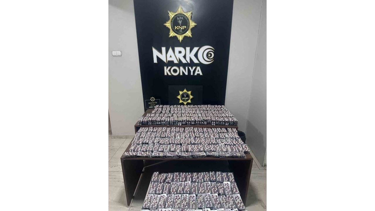 Konya’da Zehir Tacirlerine Büyük Darbe: 282 Tutuklama