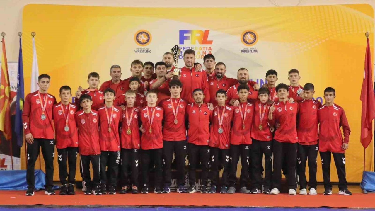 U15 Güreş Milli Takımlarından Balkan Şampiyonası’nda Büyük Başarı