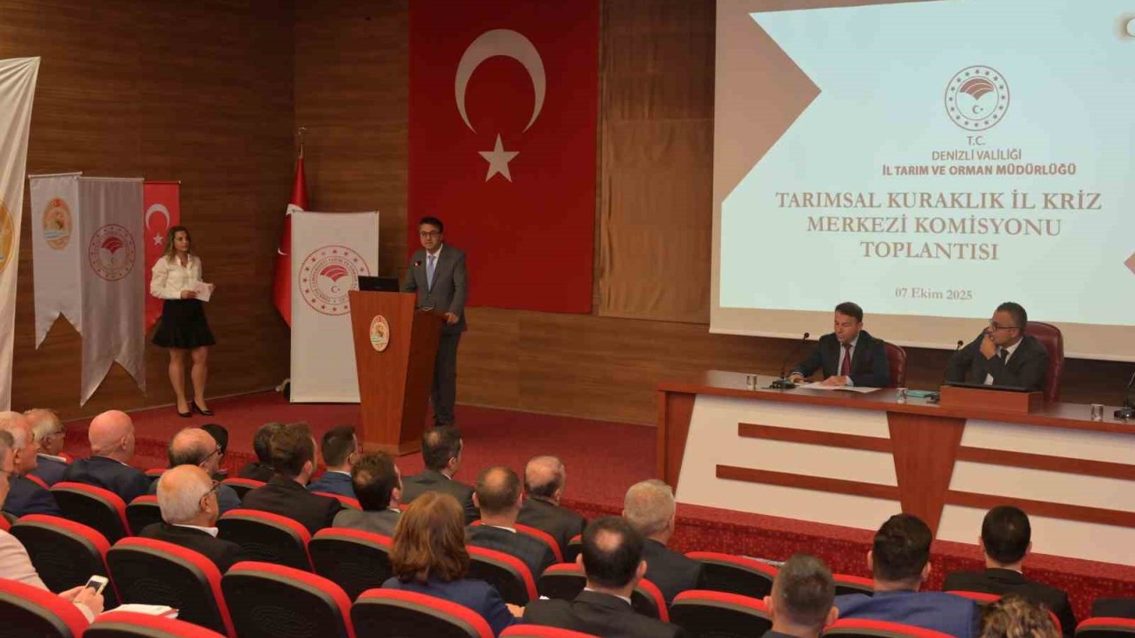 Denizli’de Kuraklığa Karşı Alınacak Tedbirler Masaya Yatırıldı