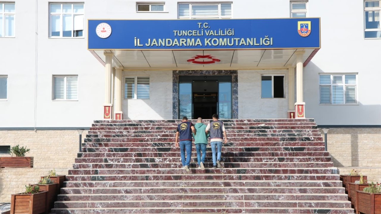 Tunceli’de 29 Ayrı Suçtan Aranan Şüpheli Yakalandı