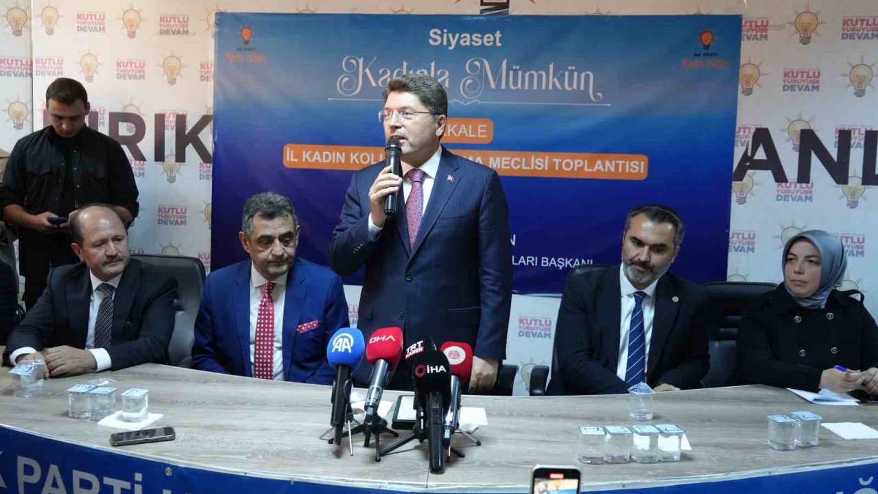 Adalet Bakanı Tunç: