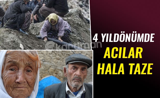 4 YILDÖNÜMDE ACILAR HALA TAZE