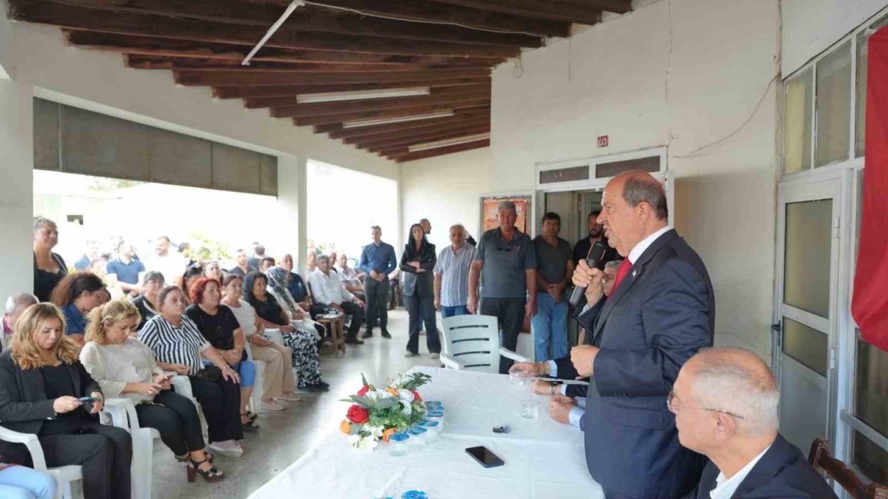 Kktc Cumhurbaşkanı Tatar: