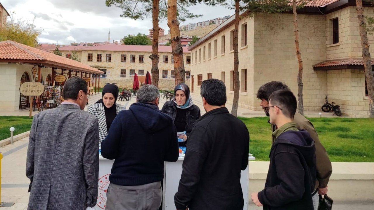 Bayburt Trsm ‘Birlikte Güvendeyiz’ Sloganıyla Vatandaşları Bilgilendirdi