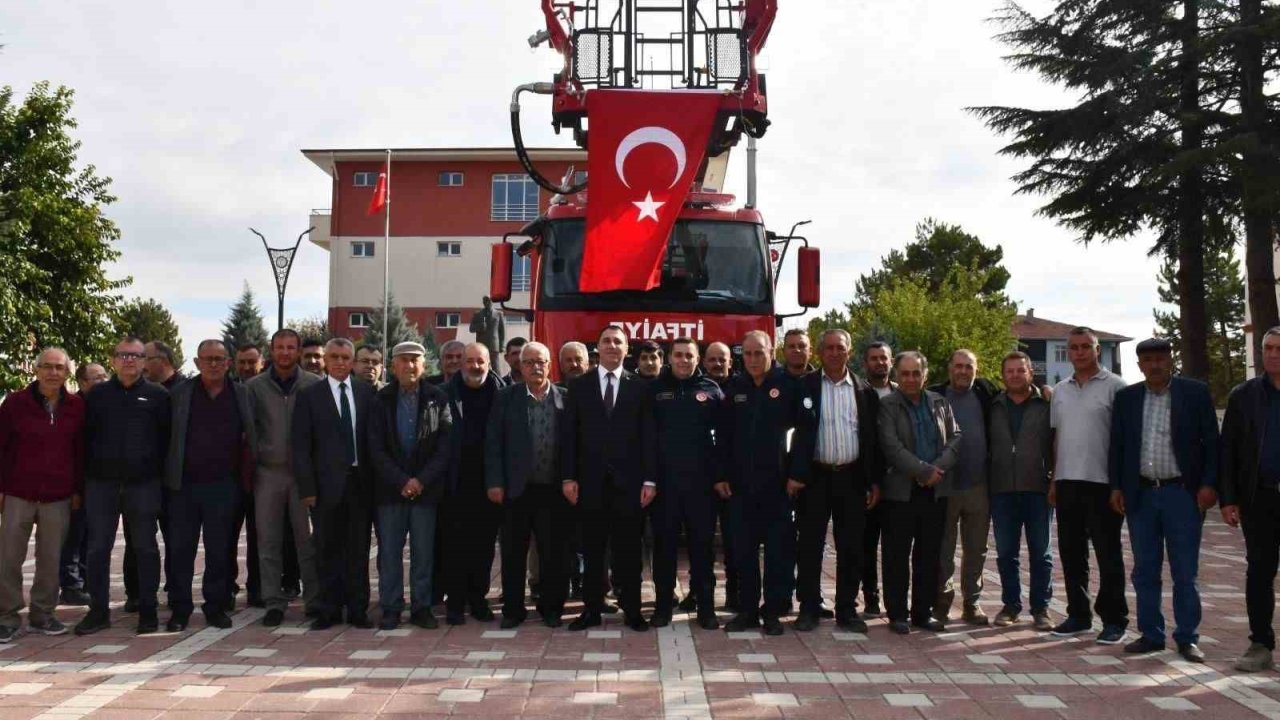Beylikova’da Yeni İtfaiye Aracı Hizmete Alındı