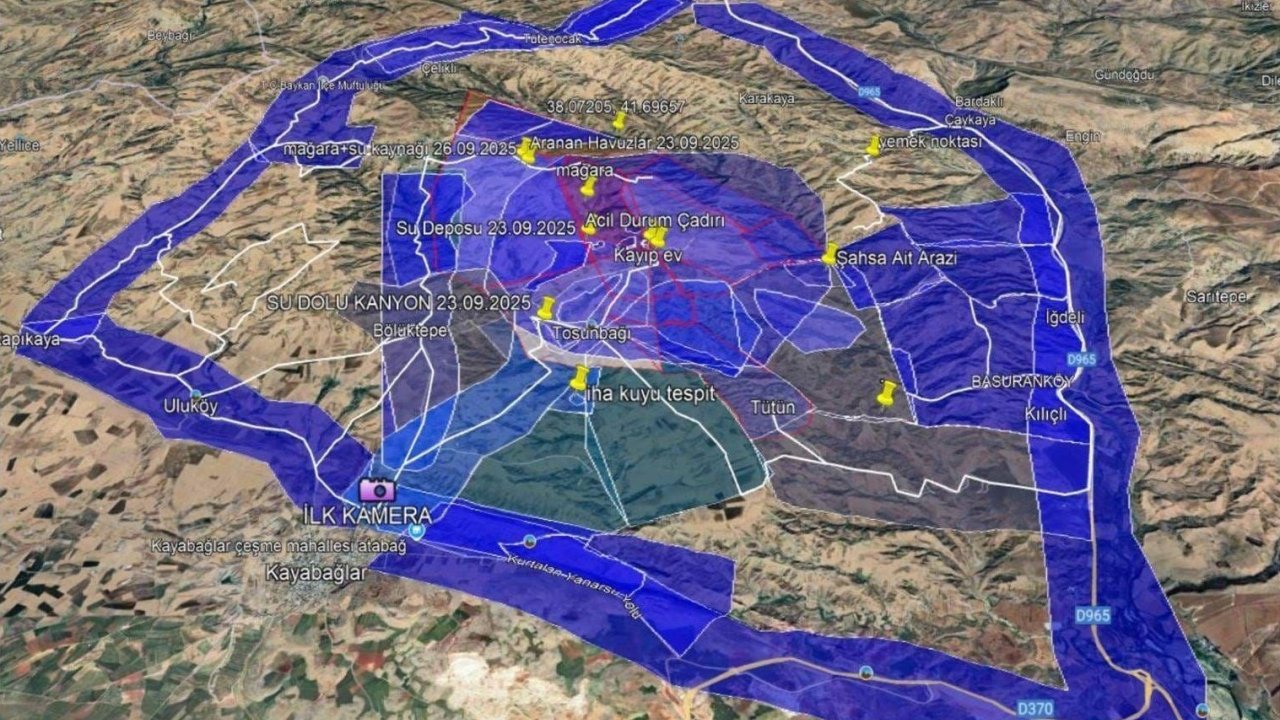 Siirt’te Kayıp Şahıs Havadan Ve Karadan Destekle Aranıyor
