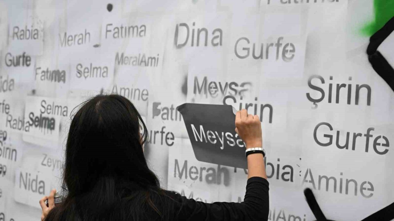 Gaziosmanpaşa’da İsrail’in Filistin’de Öldürdüğü 18 Bin Çocuk İçin Anma Etkinliği Düzenlendi