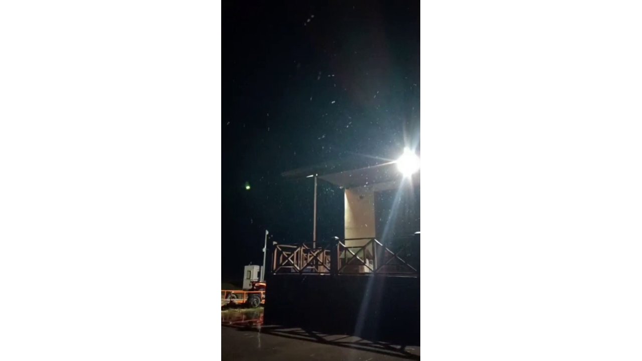 Karabük’e Mevsimin İlk Karı Düştü