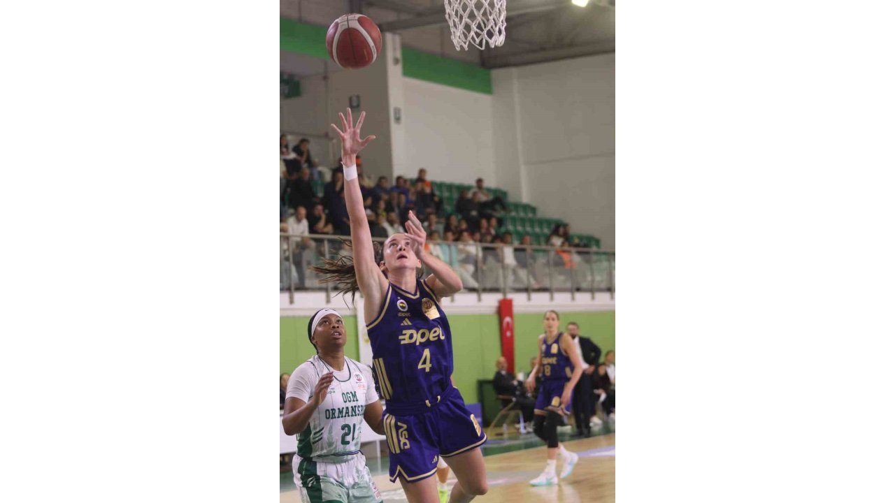 Kadınlar Basketbol Süper Ligi: Ogm Ormanspor: 62 - Fenerbahçe: 80
