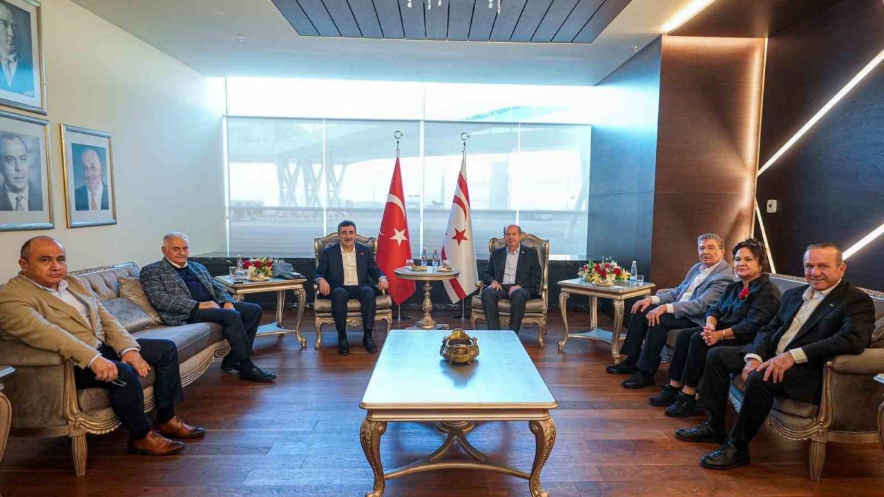 Cumhurbaşkanı Yardımcısı Yılmaz, Kktc’deki Temaslarını Tamamladı