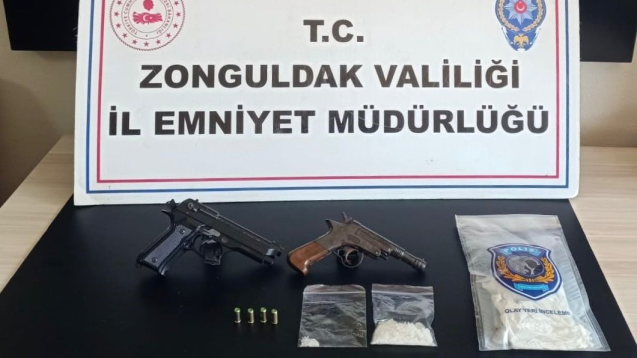 Zonguldak’ta Uyuşturucu Operasyonunda 1 Kişi Tutuklandı